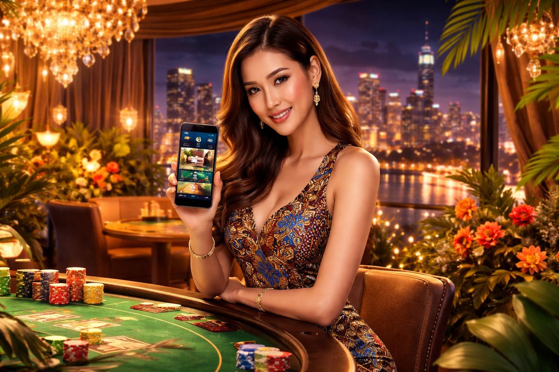 Permainan baccarat bertema batik di Seremban Malaysia